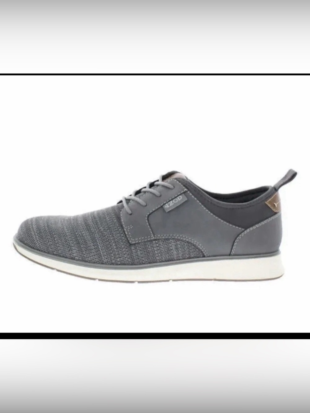 Izod Men's Drift Casual Lace Up Shoes Grey US Size 9.5 M US